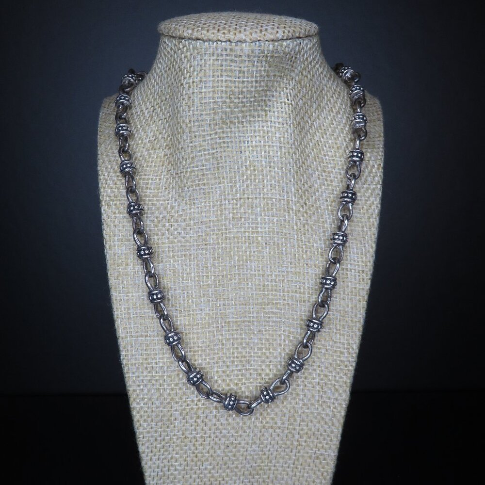 Silver Tone Chain Necklace